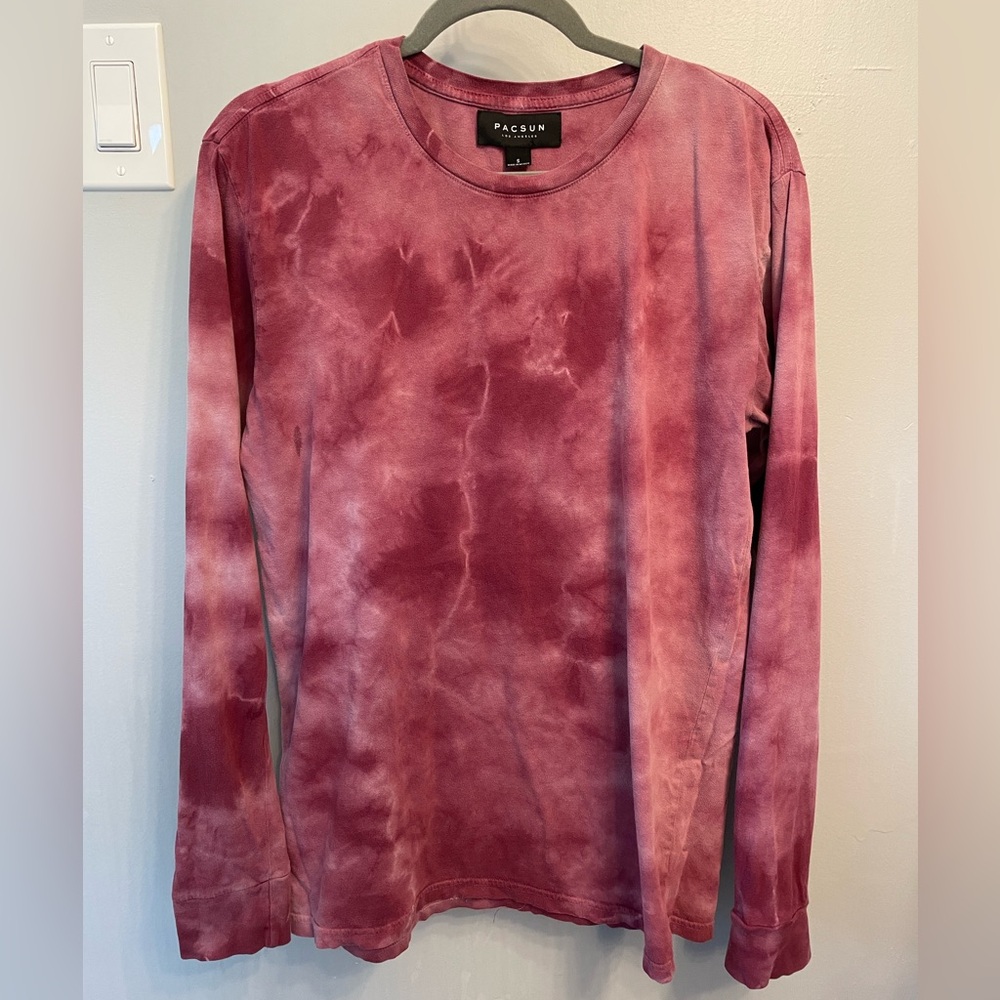 PacSun Tie Dyed long sleeve shirt